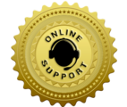 online support badge