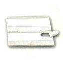 Picture of ART130  combination Receptacle and flat plastic palette, 8x4 