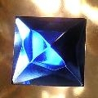 Picture of J82  18mm Blue square OUT OF STOCK