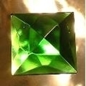 Picture of J81  18mm Green square 