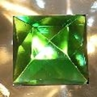 Picture of J74  25mm Green Square OUT OF STOCK