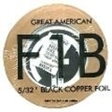 Picture of FF1B  5/32" x 100' Black Copper Foil 1.25 mil OUT OF STOCK