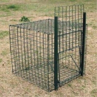 Steel Wire Collapsible Animal Trap CH654 for Bird, Possum, Squirrel, Small Dog, Cat, Raccoon, etc. alternative main view