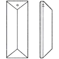 Picture of P23BC  76x22 bar with 1 mounting holes