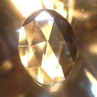 Picture of J51  25mm x 18mm Clear oval OUT OF STOCK