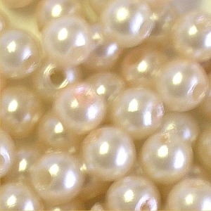 Picture of BD5R1  5mm PEARL opaque round plastic beads