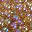 Picture of BD5RR10  5mm RAINBOW PURPLE round plastic beads