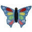 Picture of K13803 Happy Butterfly - 54-in. x 31-in.