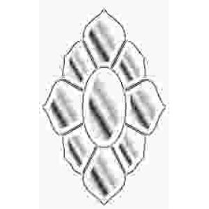 Picture of C44 10x18 Glass Bevel Cluster (9pcs)