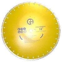 Picture of DW67  18IN Silver Brazed Segmented Saw Blade for Marble & Concrete