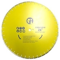 Picture of DL646  24IN Segmented general purpose & concrete laser welded saw blade 