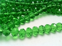 Glass Beads 4mm Crystal Green BD404 main view