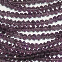 Glass Beads 4mm Crystal Violet BD405 closeup image