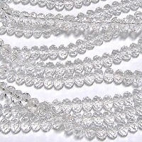 Glass Beads 4mm Crystal Clear BD400 main view