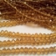 Glass Beads 4mm Crystal Amber BD406 image2