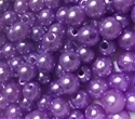 Picture of BD8R10A  8mm LAVENDER round plastic beads