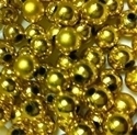 Picture of BD10RM3 10mm METALLIC GOLD round plastic beads