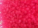 Picture of BD3R4B  3mm HOT PINK colored round plastic beads