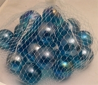 Picture of M13 25MM Blue Shiny Marbles