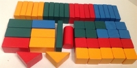 Picture of MGT5062 Wood Blocks Set 50pcs 25mm