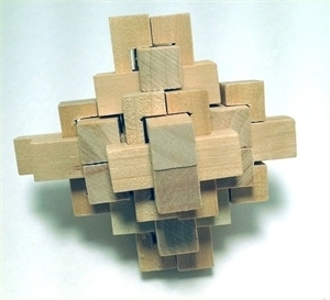 MGT0218 Wood Cube Puzzle