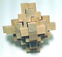 Picture of MGT0218  Wood Cube Puzzle 