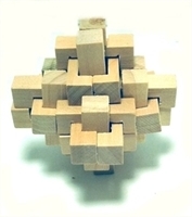 Picture of MGT0218  Wood Cube Puzzle 