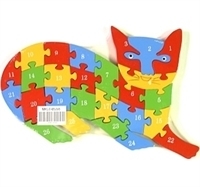Picture of MGT4508 Cat Shaped Puzzle Set 