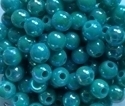 Picture of BD8RR7C  8mm RAINBOW TURQUOISE round plastic beads