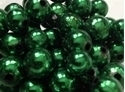 Picture of BD12RM9  12mm METALLIC GREEN round plastic beads