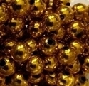 Picture of BD10RM3B 10mm METALLIC DARK GOLD round plastic beads