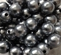 Picture of BD10R12  10mm GRAY opaque round plastic bead