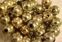 Picture of BD12RM3  12mm METALLIC GOLD round plastic beads