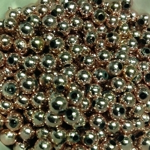 Picture of BD5RM4  5mm METALLIC PINK round plastic beads