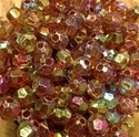 Picture of BD8FR10  8mm RAINBOW LIGHT PURPLE faceted shaped plastic beads
