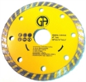 Saw Blade Circular Diamond 4" Turbo Sintered db3757 for stone,tile,marble,brick,granite,cement.  Suitable for miter,table and skil saw