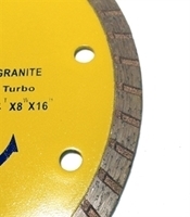 Picture of DB3765  6IN Turbo Saw Blade for Granite, 7/8- 5/8 arbor