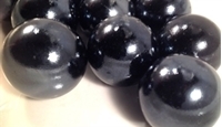 Picture of M43  25MM Black opal shiny glass marbles