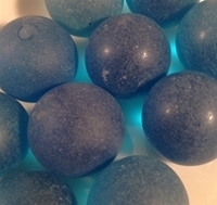 Picture of M261 25MM Frosted Sea Blue Marbles OUT OF STOCK