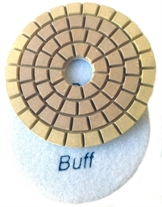 Picture of DPP8  4IN Diamond Polishing Pad WET - 8000 GRIT