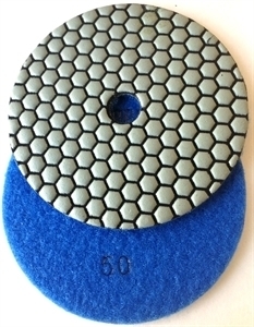 Picture of DPP25   5IN Diamond Polishing Pad  - 50 GRIT, DRY