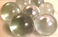 Picture of M25 25MM clear glass marbles