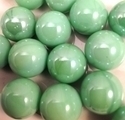 Picture of M53  16MM Pea green opal shiny glass marbles OUT OF STOCK