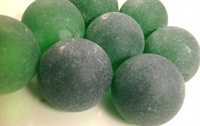 Picture of M246 25MM green frosted glass marbles
