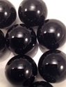 Picture of M157 16MM Shiny Black Marbles 