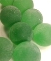 Picture of M174 16MM Frosted green marbles