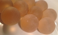 Picture of M256 25MM champaign frosted glass marbles