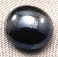 Picture of N01 14MM Black Opal Shiny Glass Gems