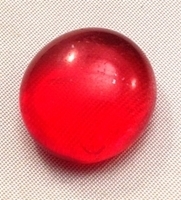 Picture of N14 14MM Dark Red Cathedral Metallic Glass Gems