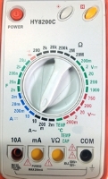 Picture of HY8200C  Digital Multimeter Temperature probe